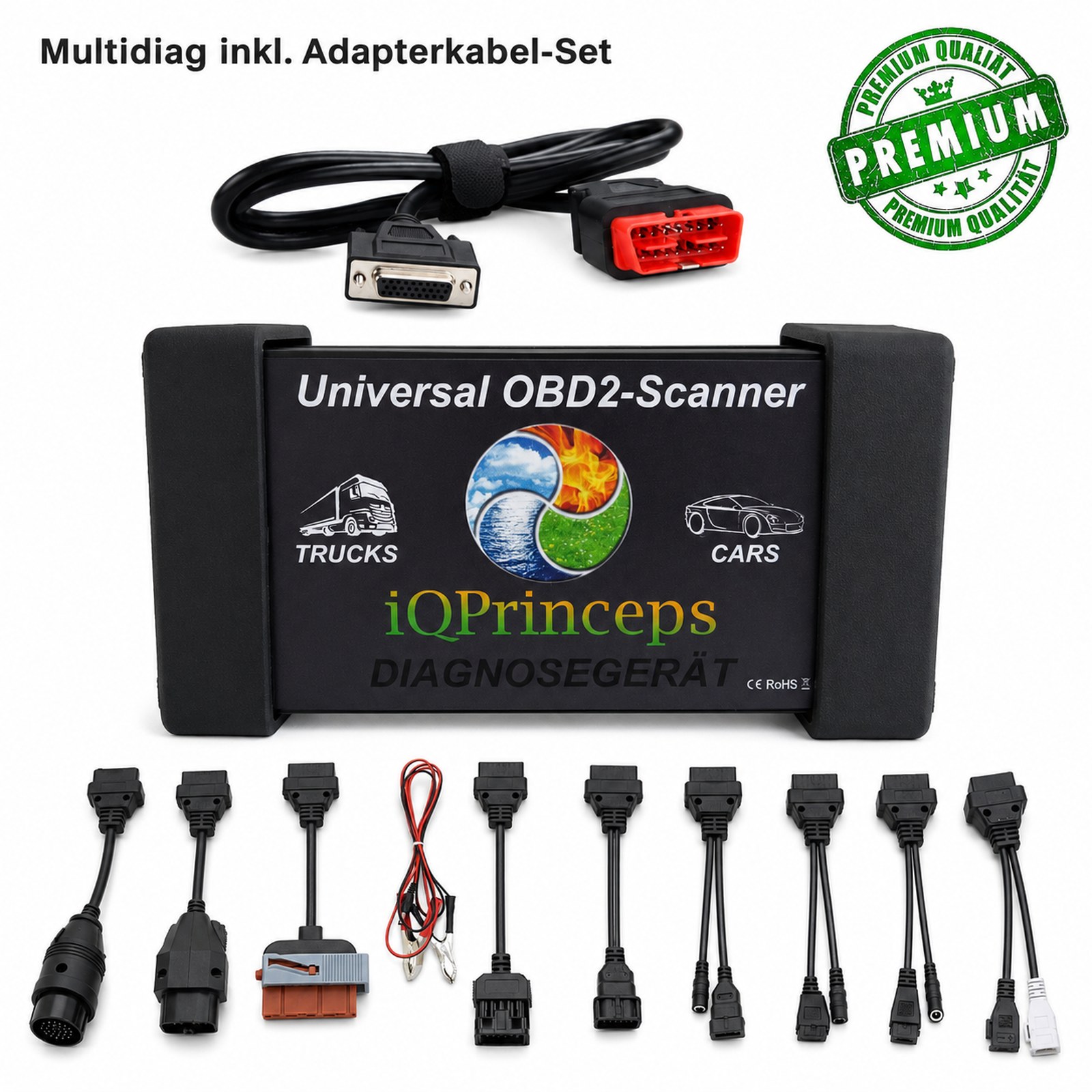 Gerät mit Adaptersatz