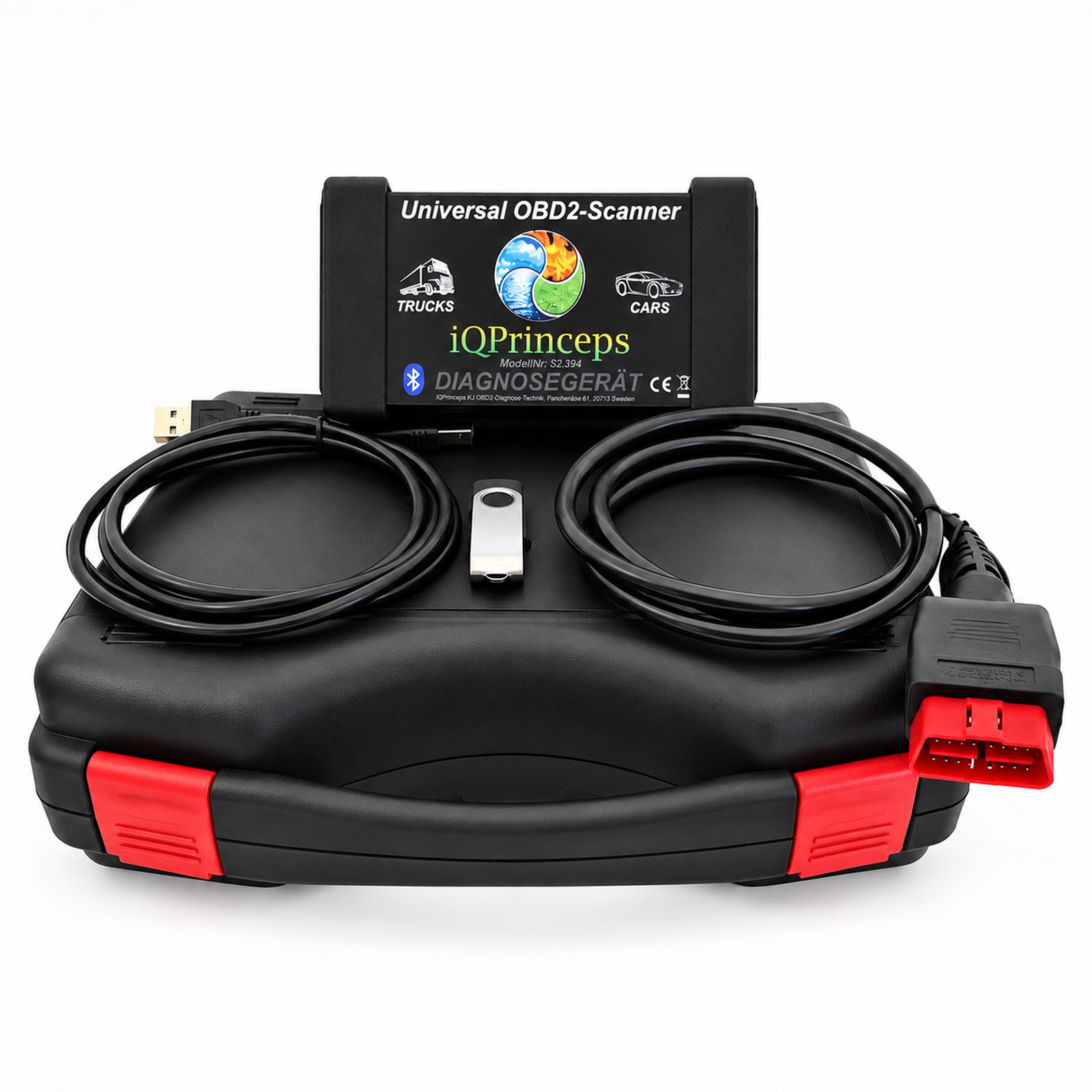 Gerät im Koffer